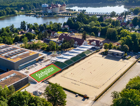 Luftaufnahme Landgestüt Moritzburg