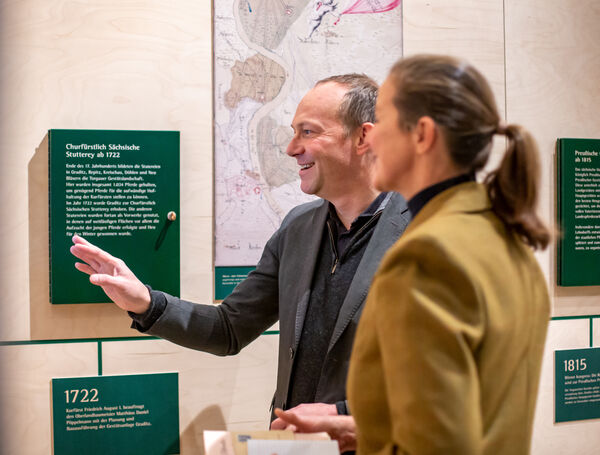Ausstellungseröffnung Hauptgestüt Graditz
