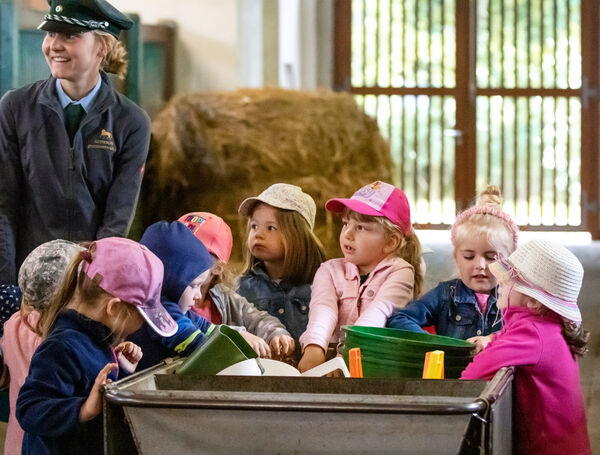 Kindertag 2022 im Hauptgestüt Graditz
