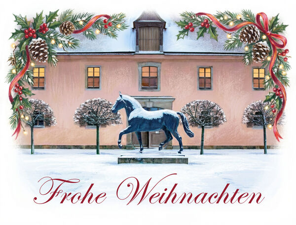Weihnachten im Landgestüt Moritzburg