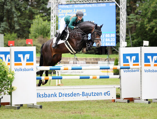 Quirino Black am Sprung