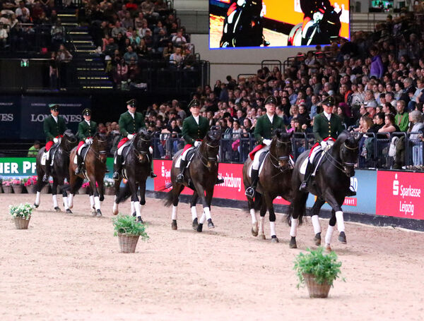 Dressursextett zur PARTNER PFERD 2026