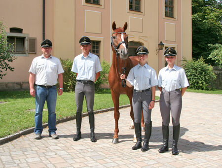Lehrlinge Landgestüt Moritzburg